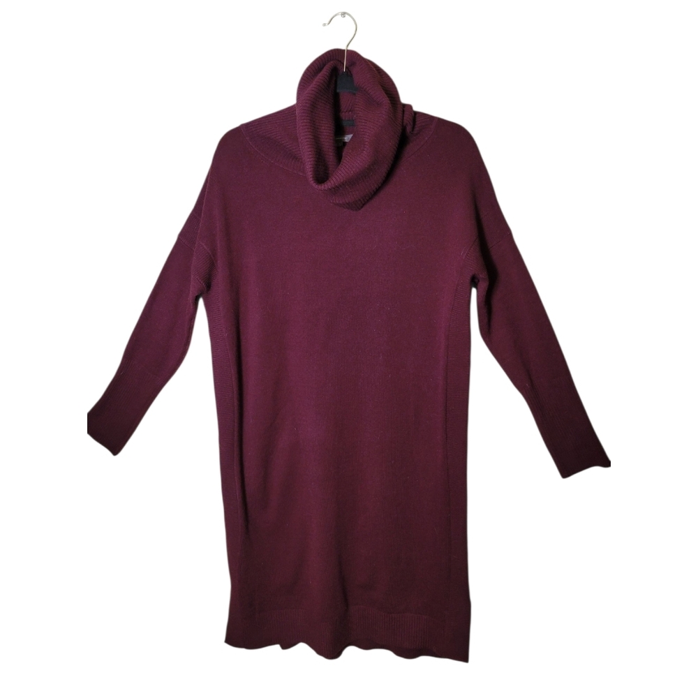 French Connection Deep Burgundy Cowl Neck Sweater